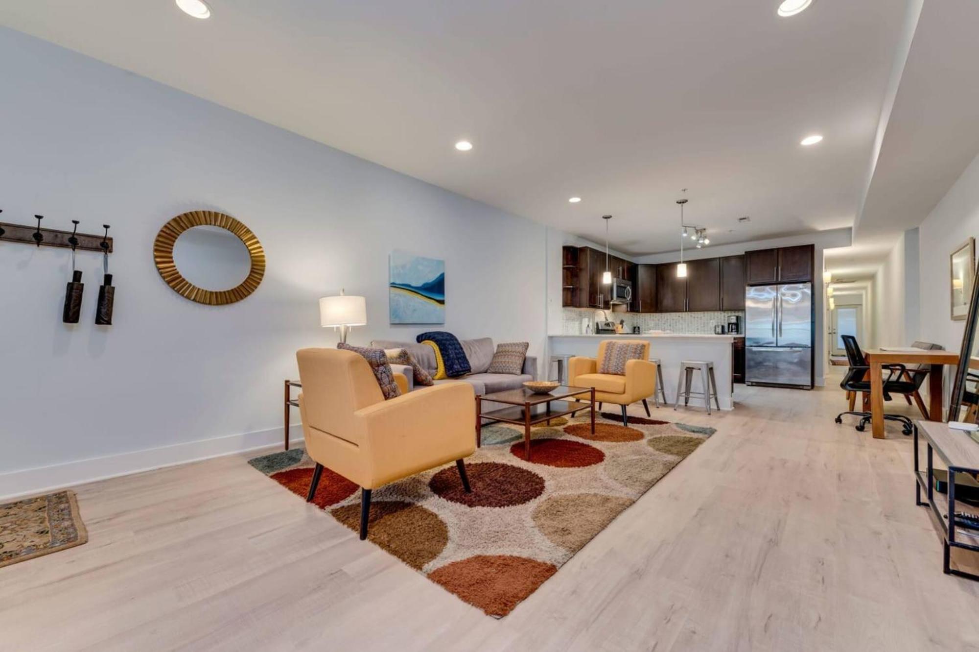 Luxe 2Bd2Ba Townhouse In Hip Area - Near Metro Washington Exterior foto